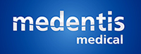 Das Bild zeigt das Logo von medentis medical